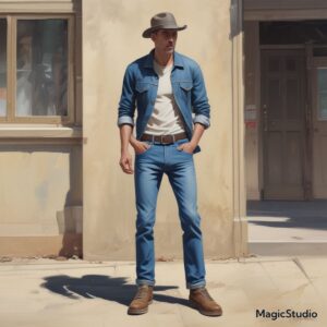 Stretch Straight Jean